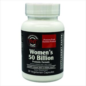 TOUGH-N-TONE probióticos mujeres alta potencia 50 mil millones