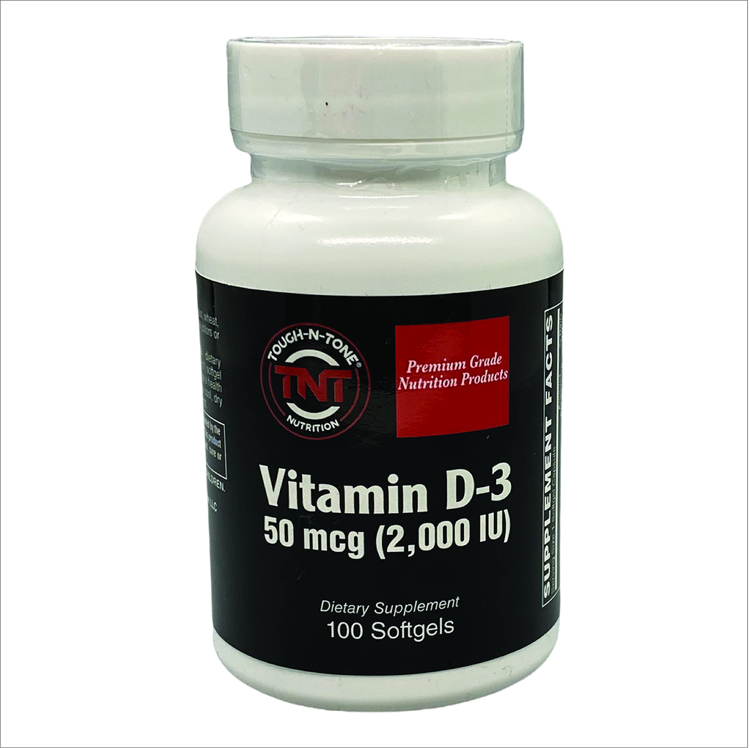 TOUGH-N-TONE Vitamin D-3, 2000 IU