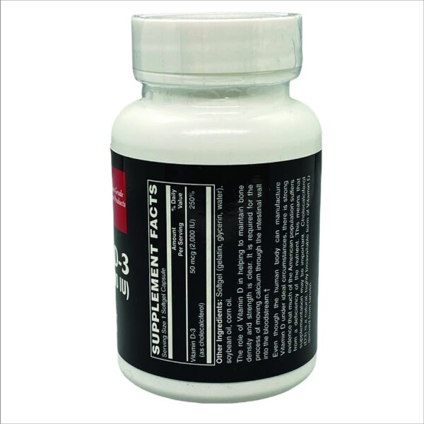 Frente de envase TOUGH-N-TONE Vitamina D-3