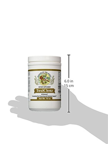 Detalle de ingredientes de ToxiClenz