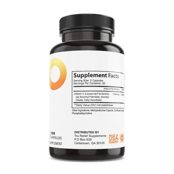 Cápsulas Liposomal VIT C en frasco