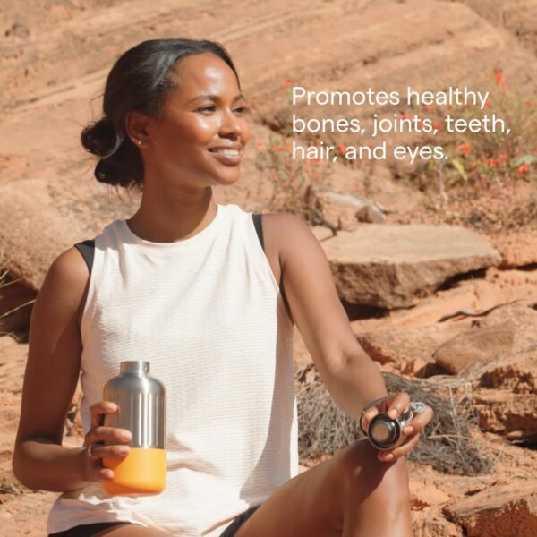 Etiqueta lateral Trace Minerals Ionic Biotin + Collagen