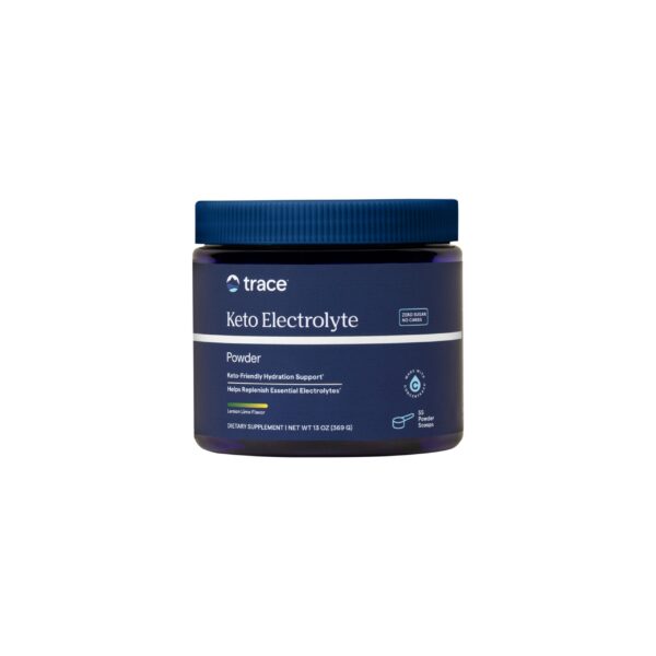 Frasco de Trace Minerals Keto Electrolyte Powder
