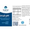 Frente de etiqueta Trace Minerals Optimal-pH