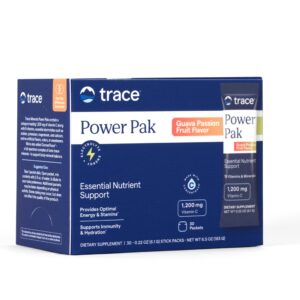 Trace Minerals Power Pak frasco frontal