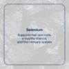 Etiqueta del producto Trace Minerals selenio líquido