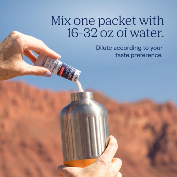 Version 1.0.0 Sobres ZeroLyte para uso diario