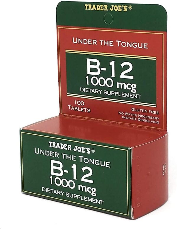 Version 1.0.0 Uso recomendado Trader Joe's B12 Sublingual