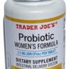 Frasco de fórmula probiótica para mujeres de Trader Joe's