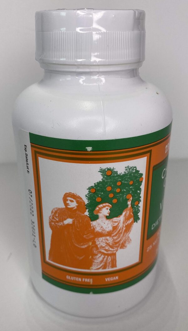 Tabletas vitamina C sabor naranja Trader Joe's