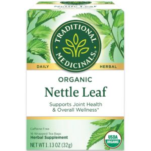 Traditional Medicinals té herbal orgánico hoja de ortiga paquete 2