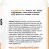 Etiqueta suplemento TransformHQ vitamina K2 y D3