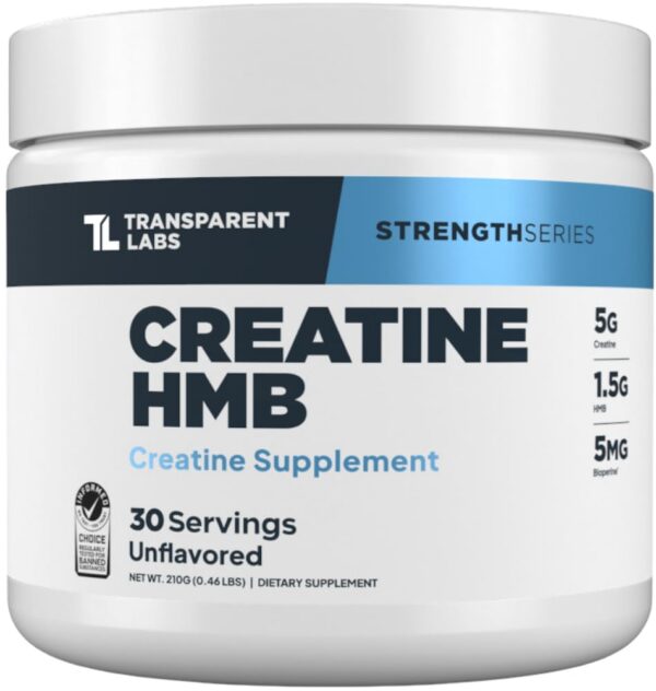 Version 1.0.0 Frasco de Transparent Labs Creatine HMB
