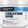 Version 1.0.0 Frontal de la etiqueta Transparent Labs Creatine HMB