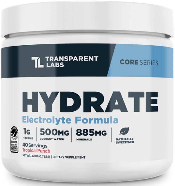 Polvo de electrolitos Hydrate frente