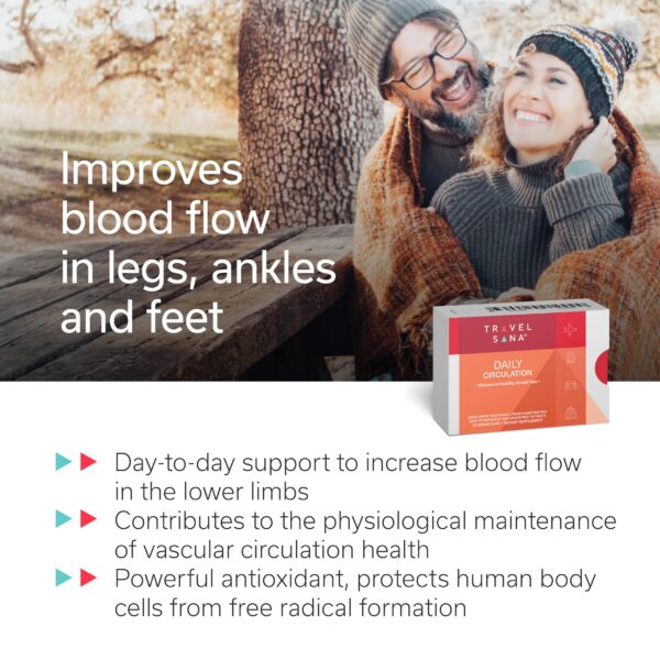 Frasco TravelSana con etiqueta