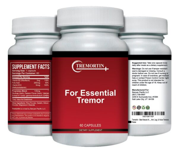 Tremortin suplemento natural para nervios y temblores USA
