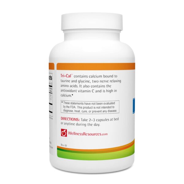 Detalles de ingredientes en etiqueta de Tri-Cal