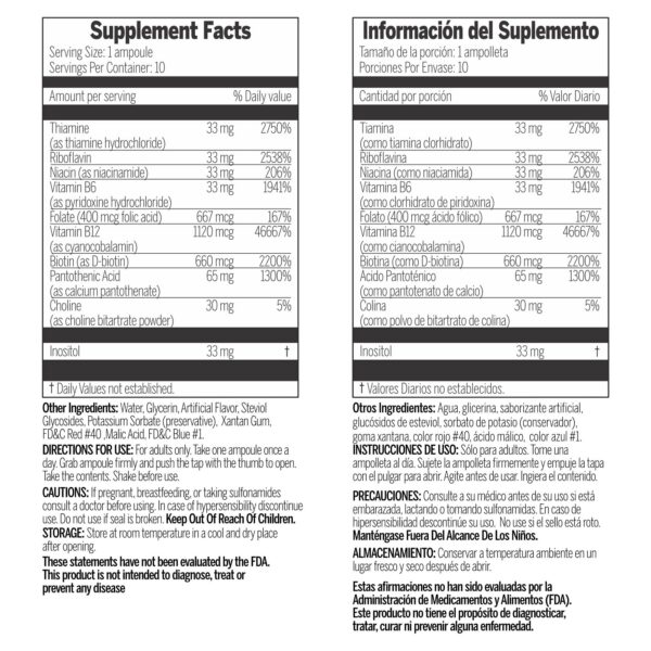 Frasco de Neurovit con tapa