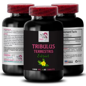 Version 1.0.0 Botella de suplemento cápsulas Extracto de Tribulus Terrestris 60 unidades