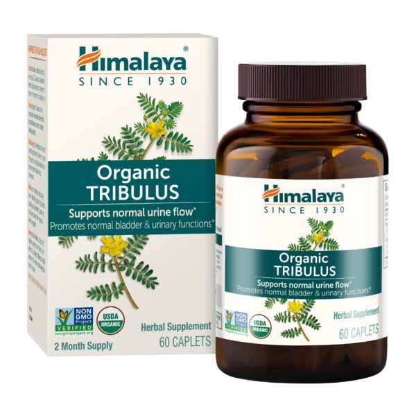 Version 1.0.0 Tribulus Terrestris orgánico Himalaya suplemento herbal 60 tabletas