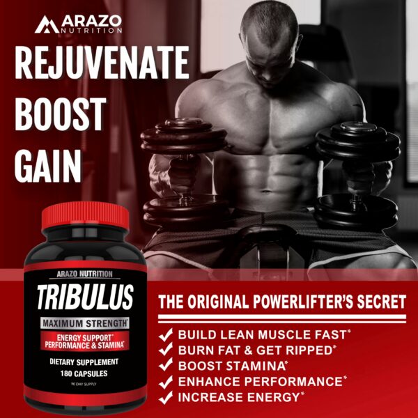 Version 1.0.0 Tribulus Terrestris suplemento rendimiento Arazo Nutrition