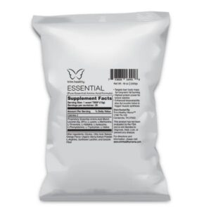 Frente del envase de Trim Healthy Mama proteína en polvo cítrica