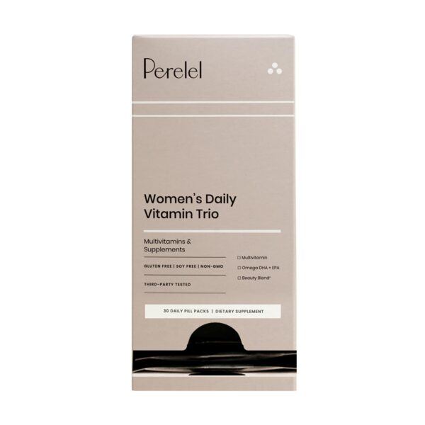 Trío vitamínico diario Perelel for mujer con multivitaminas