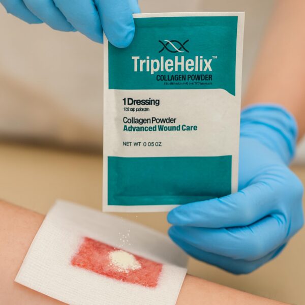 Triple Helix Collagen Powder etiqueta