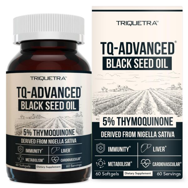 Triquetra Health Black Seed Oil frasco frontal
