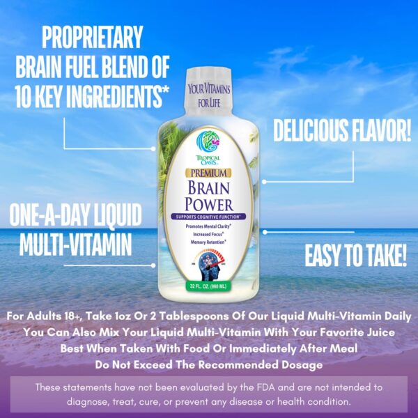 Frasco con tapa de seguridad Brain Power