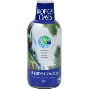 Version 1.0.0 Tropical Oasis suplemento complejo b vitaminas sabor tropical
