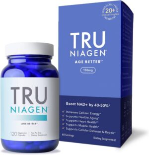 TRU NIAGEN suplemento NAD+ 300mg caja frontal