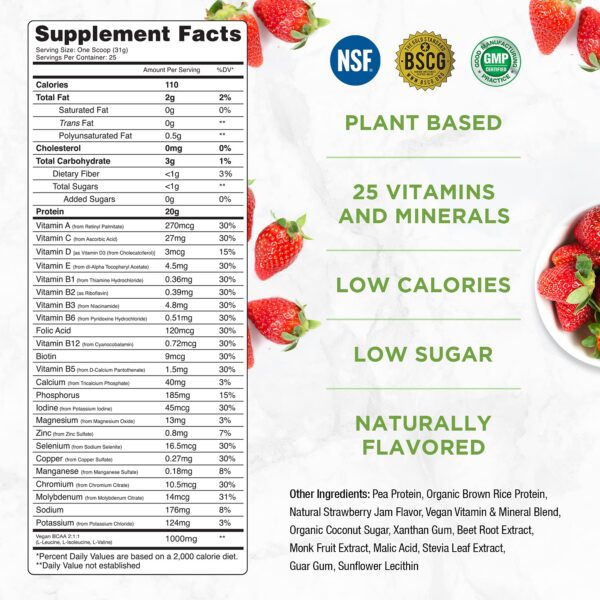 Etiqueta de producto TRU Supplements