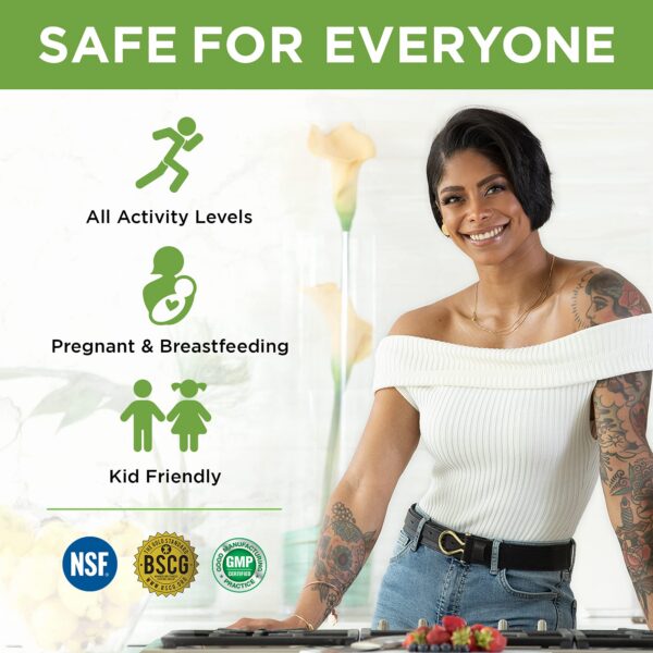 Dosis y porciones en etiqueta