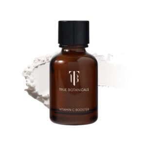 True Botanicals booster polvo vitamina C en envase blanco