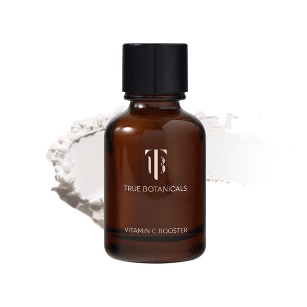 True Botanicals booster polvo vitamina C en envase blanco