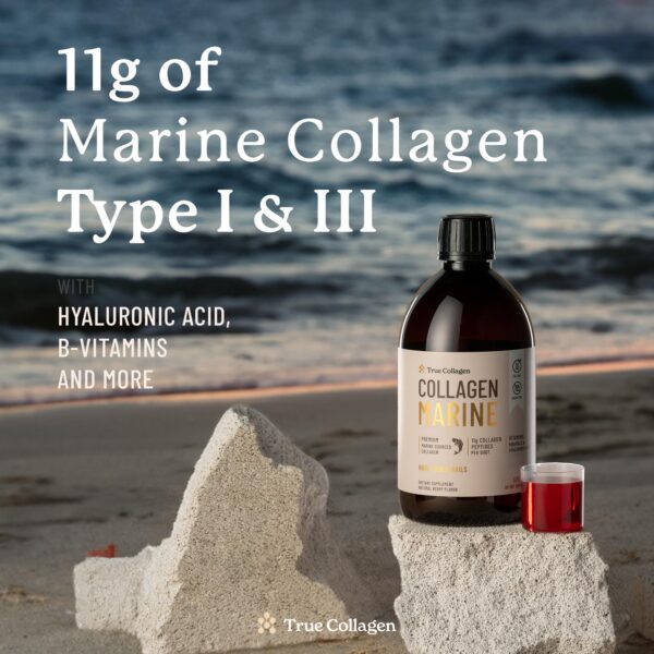 Version 1.0.0 Etiqueta frontal True Collagen Marine 500 ml