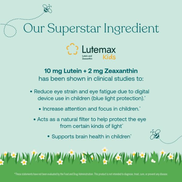 Suplemento niños 120 gomitas vegano libre alérgenos True Grace