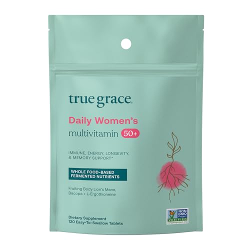 True Grace multivitaminas mujeres 50+ 120 tabletas