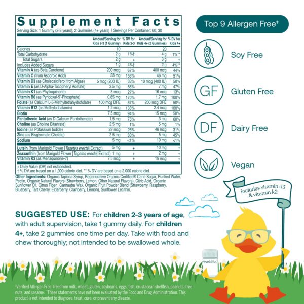 Version 1.0.0 Etiqueta de caja True Littles gomitas