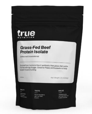 Frasco de proteína de res True Nutrition