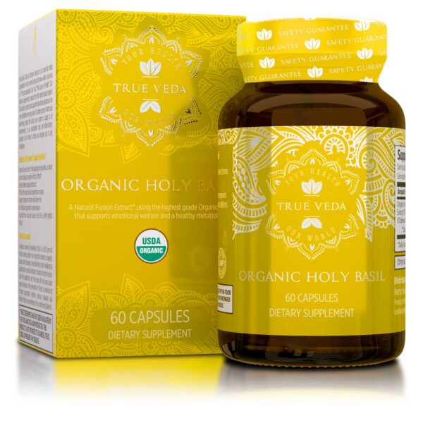 Version 1.0.0 Frasco de Holy Basil con Vitamina B6