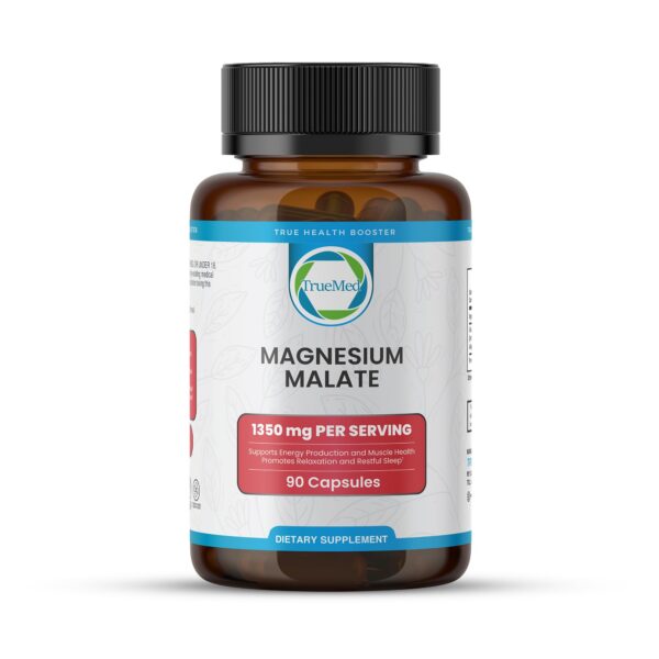 TrueMed Magnesio Malato 1350 mg botella