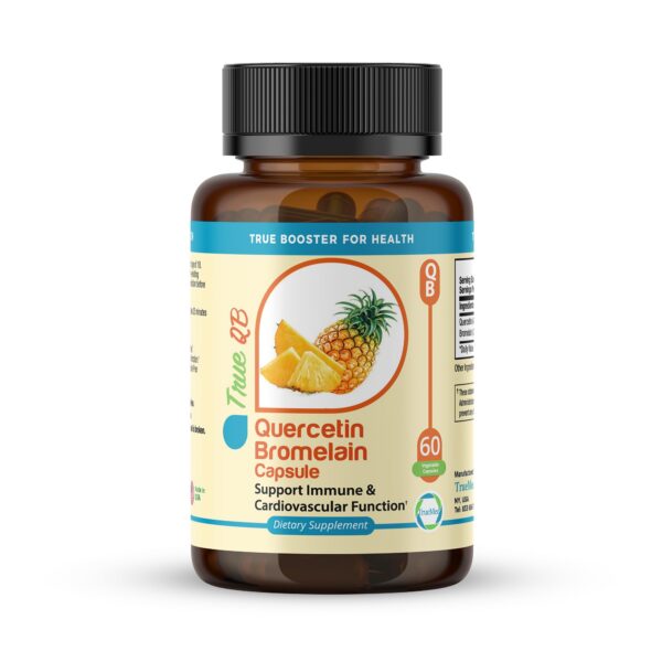 Frente de envase TrueMed Quercetin Bromelain 800 mg