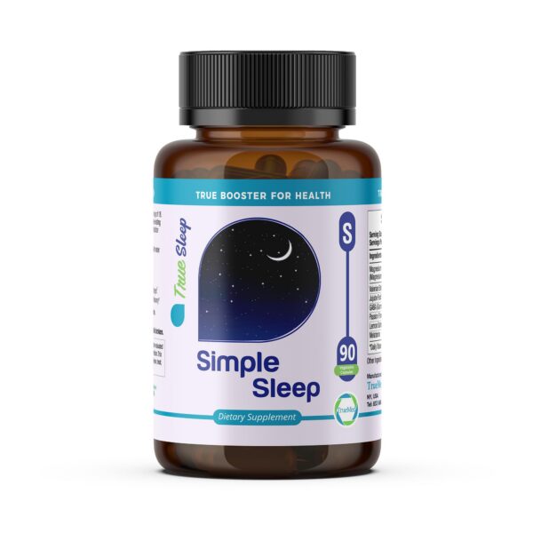 TrueMed suplemento apoyo sueño natural 90 cápsulas