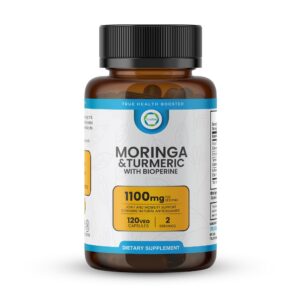 Version 1.0.0 TrueMed suplemento vegano Moringa cúrcuma 95% curcuminoides 120 cápsulas