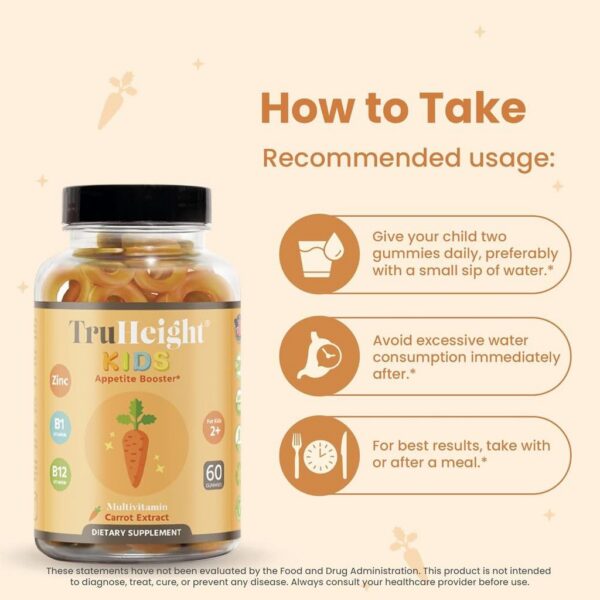 Detalle de la etiqueta TruHeight en frasco