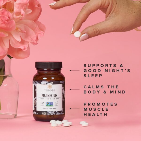 Version 1.0.0 Tabletas de magnesio en frasco Truvani