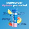 Tubo con tabletas efervescentes Nuun Sport sabor limonada fresa